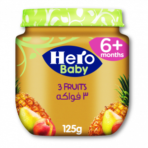 HERO BABY 3 FRUITS JAR 125 GM